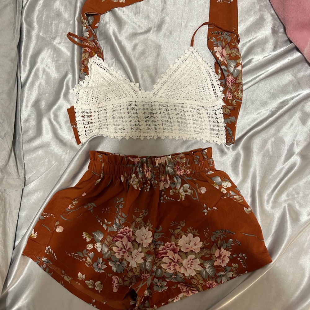 Top & bottom summer set